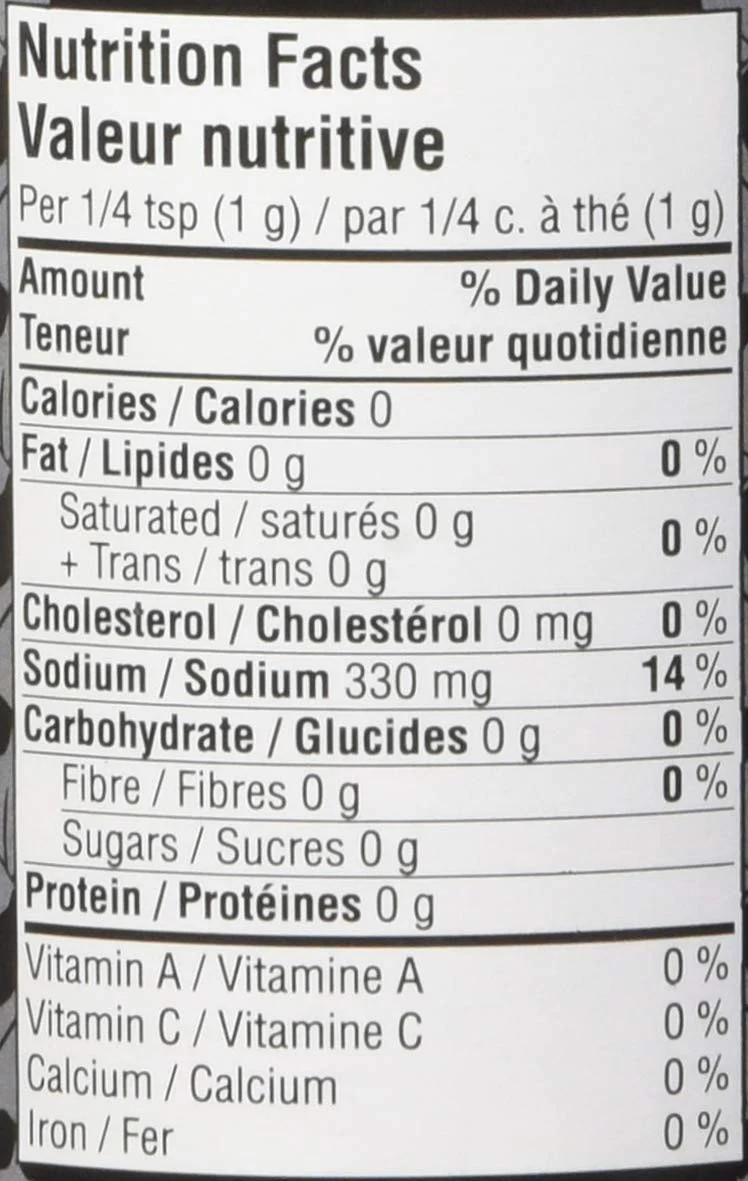 Hy’s of Canada, Seasoning Salt, 225g/7.93 oz