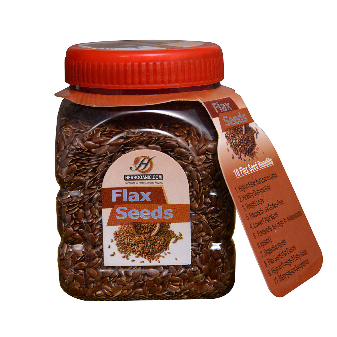 Flax Seed whole healthy seed healthy fat source Baking Nut & Seeds (7 oz Jar)