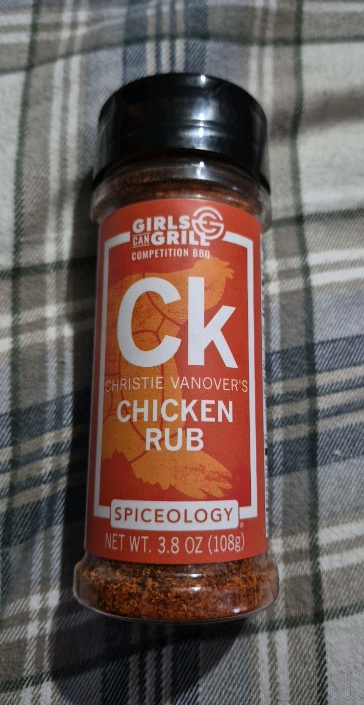 GIRLS CAN GRILL Competition BBQ CHRISTIE VANOVER’S CHICKEN RUB SPICEOLOGY 8/26
