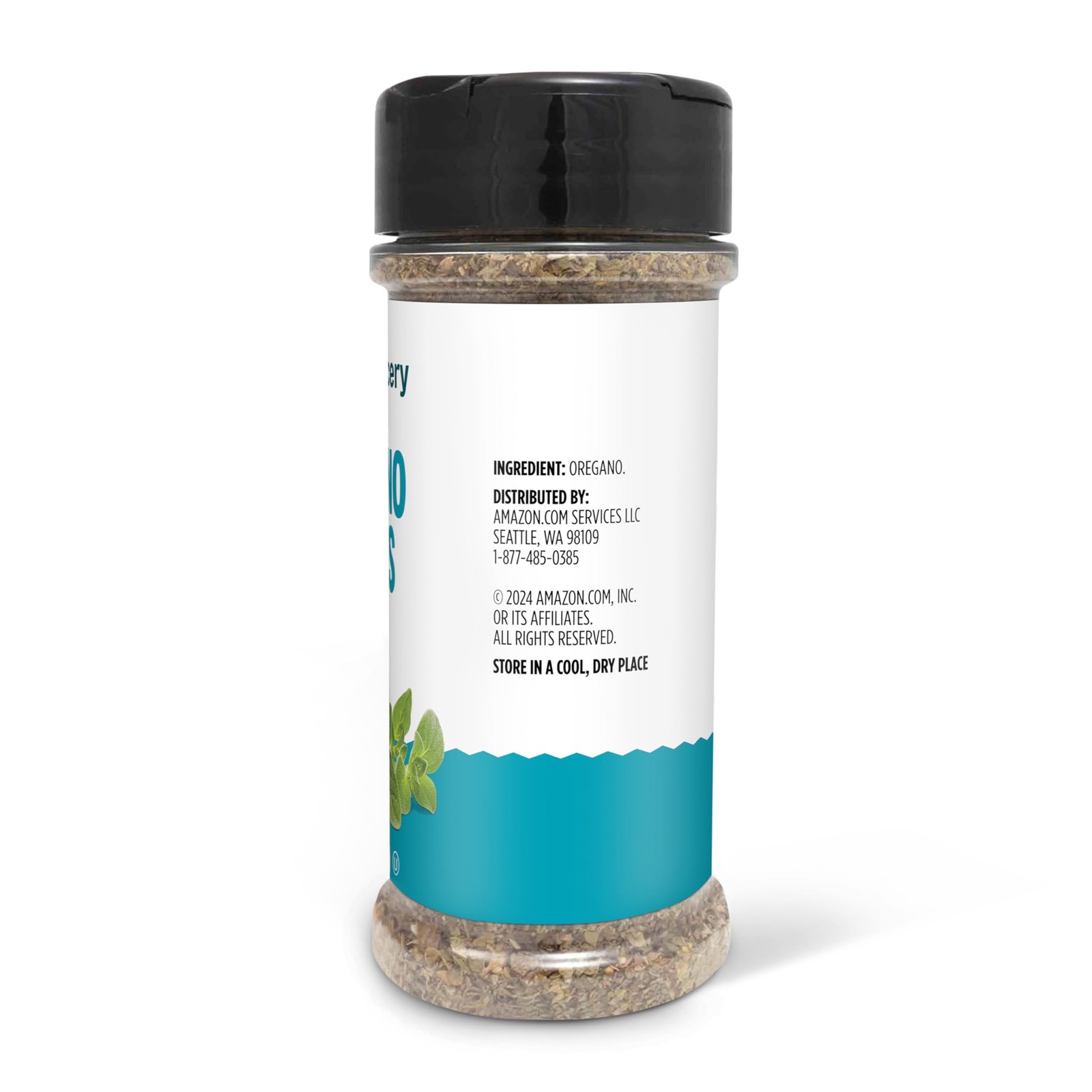 Amazon Grocery, Oregano Leaves, 0.65 Oz ounce (Pack of 1)