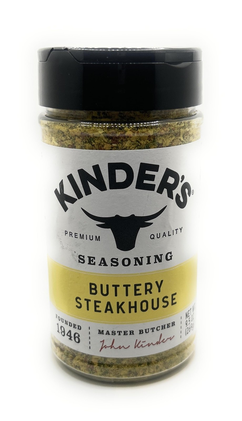 Kinder’s Rubs & Seasonings – 1 bottle (Buttery Steakhouse 9.5oz)
