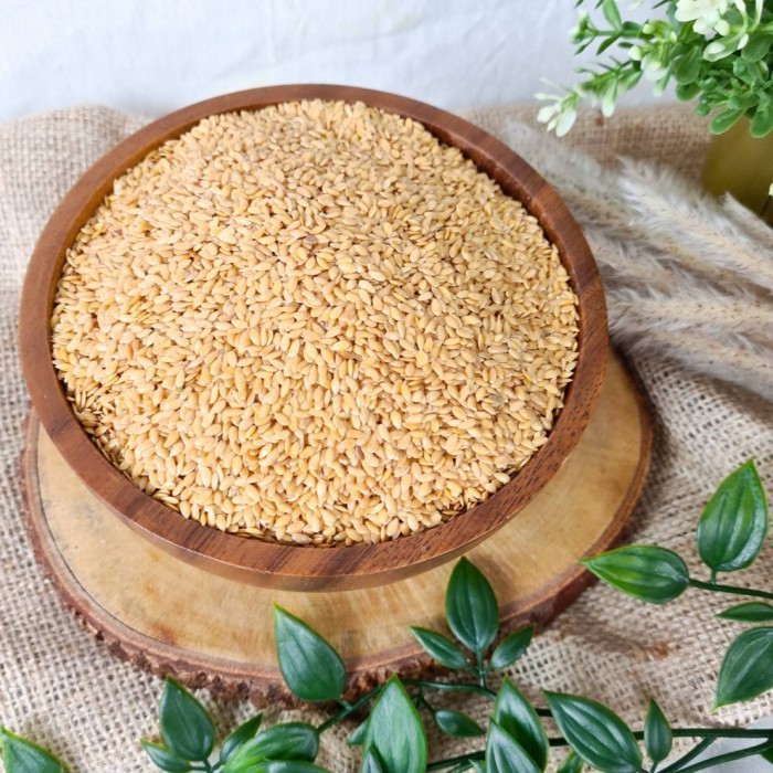 Whole Golden Flaxseed 100g Seed Ingredient For Baking And Toppings