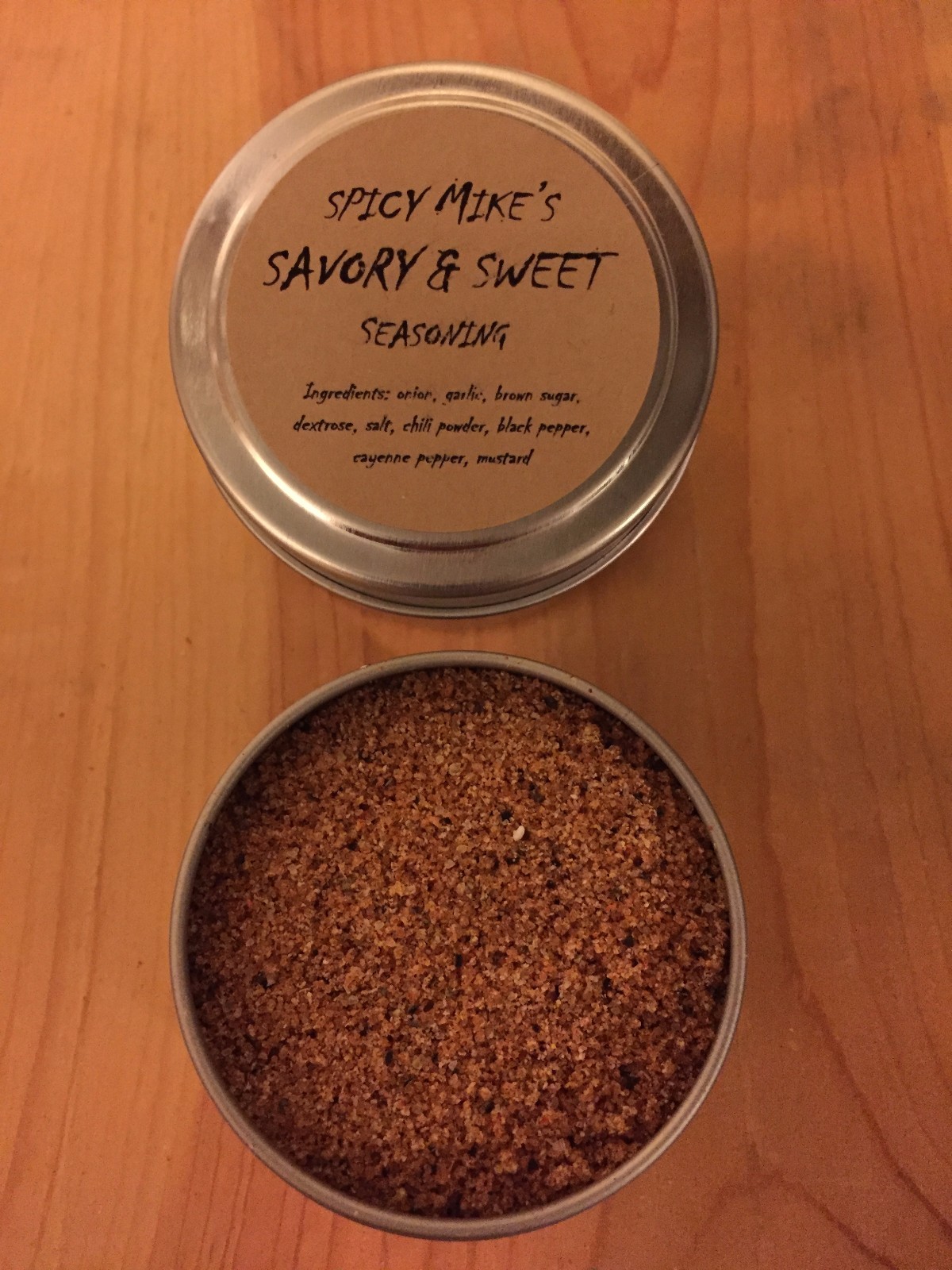 Spicy Mike’s Savory & Sweet Seasoning-4 oz. Tin