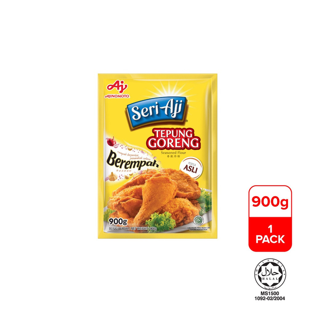 SEJI-AJI MALAY Fried Flour Spiced With Original Flavor 900g FREE 1 (150g)