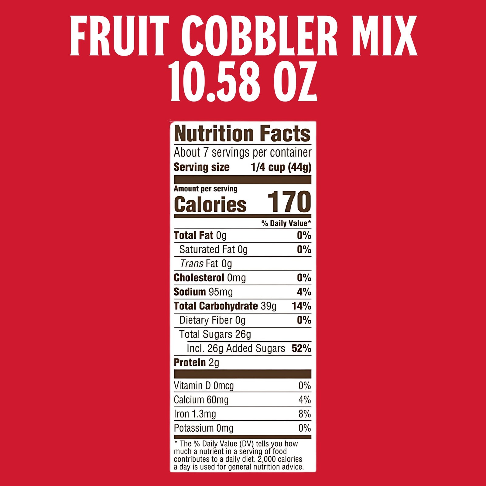 Louisiana Fish Fry Cobbler Mix 10.58 oz (Pack of 8)