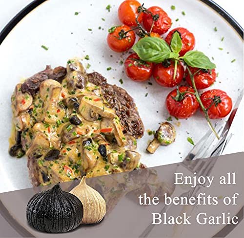 Orgnisulmte Black Garlic Made in Canada Whole 8.82 Ounce (Pack of 1)