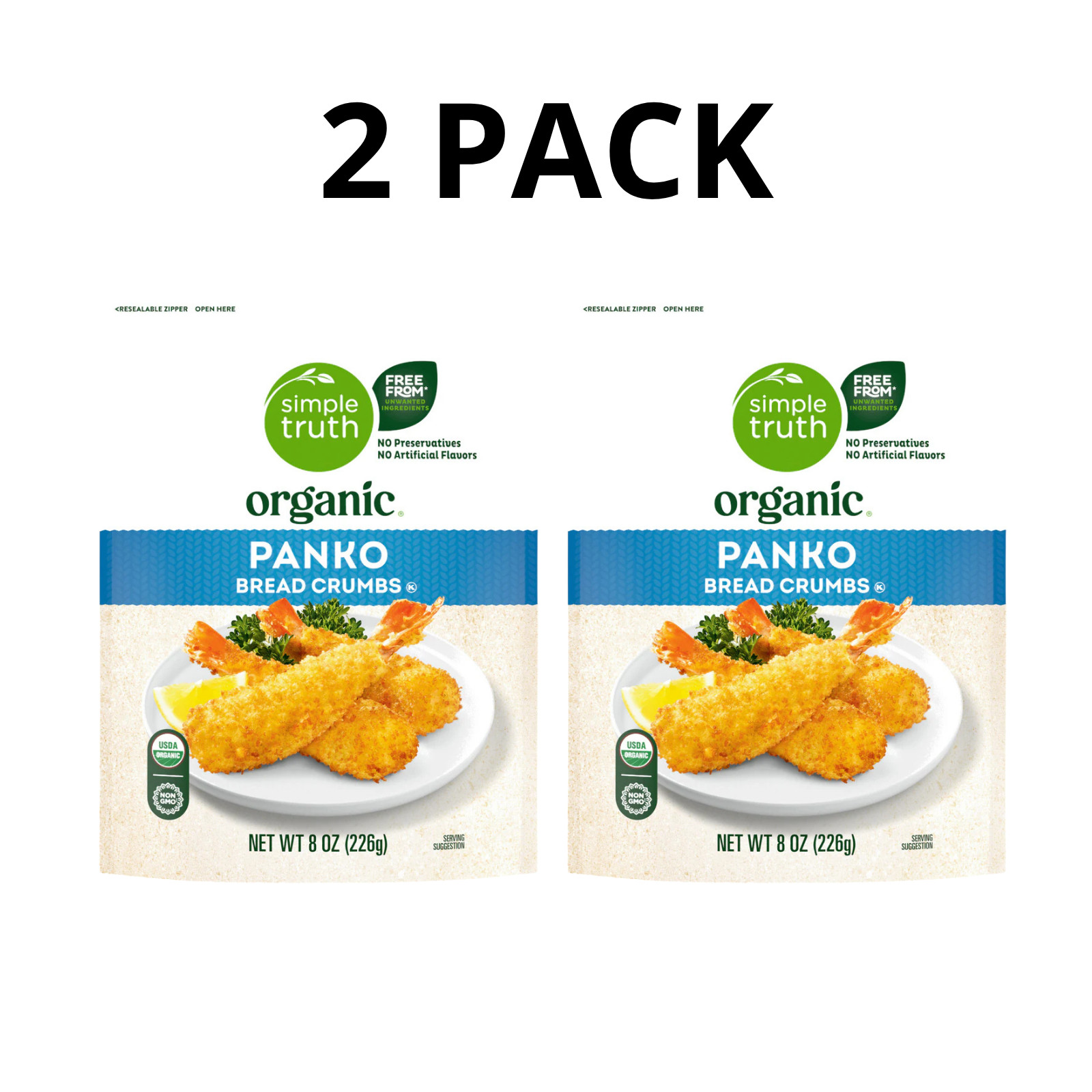 Simple Truth Organic® Panko Bread Crumbs – 2 PACK