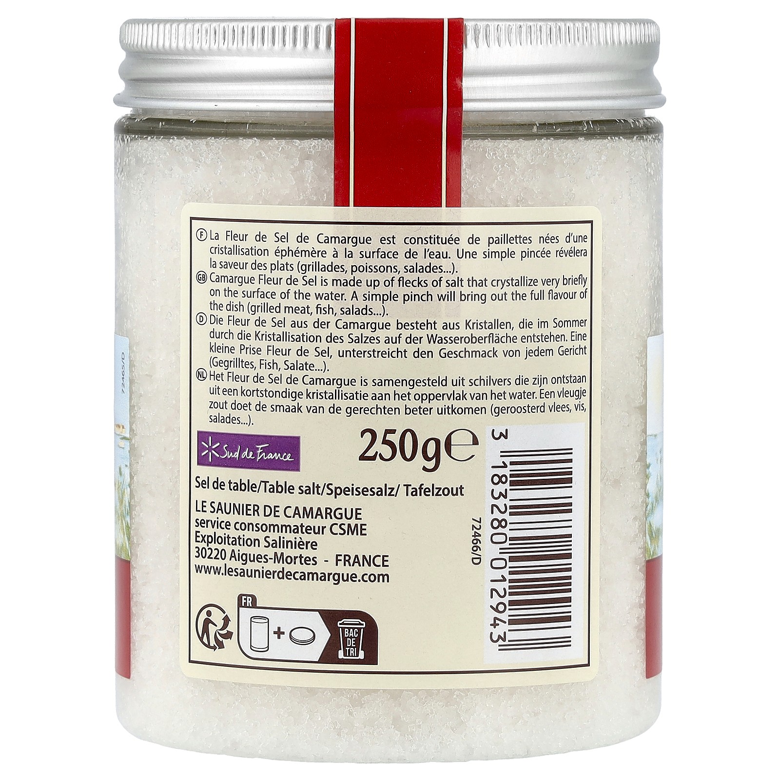 Fleur De Sel De Camargue, 250 g