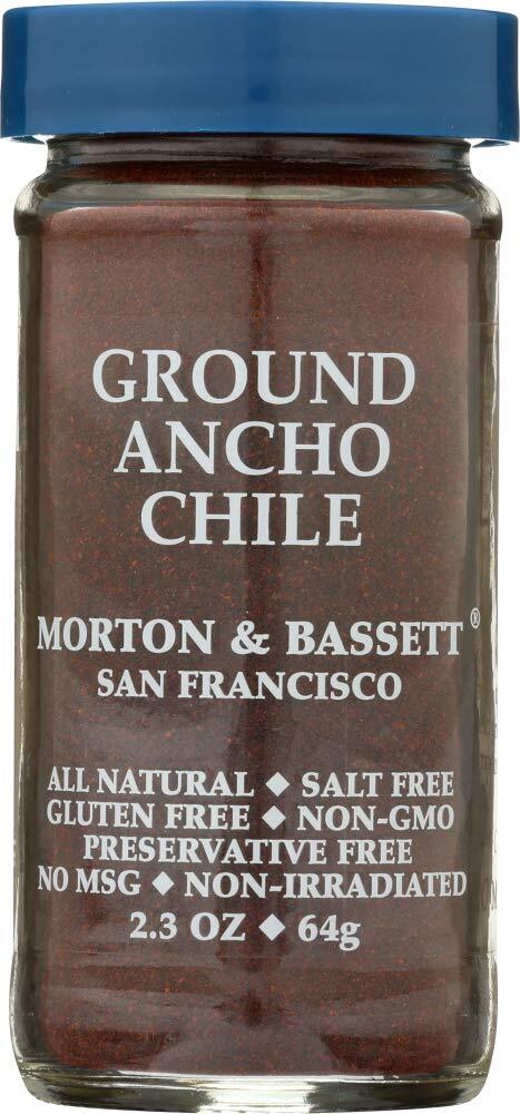 Morton & Bassett Ancho Chile Powder 2.3 Oz
