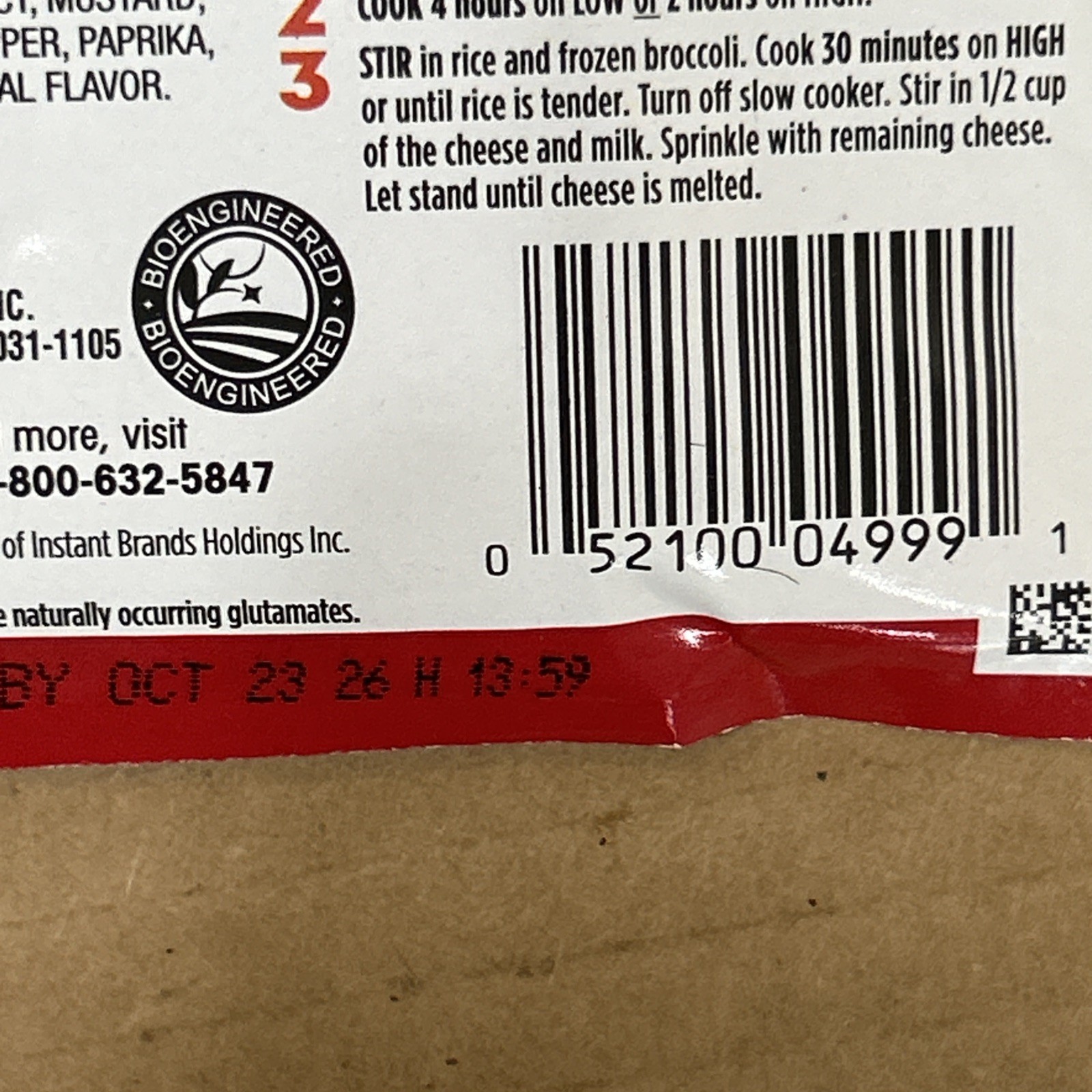 3 packs – McCormick instant pot seasoning mix – Chicken Broccoli Rice