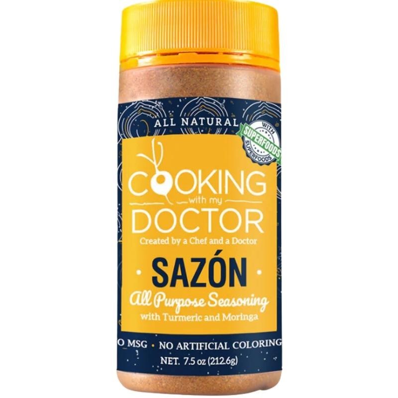 3 X COOKING DOCTOR SAZÓN CON CURCUMA Y MORINGA 7.5 Oz.