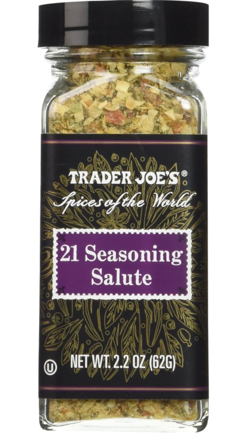 TRADER JOE’S 21 Seasoning Salute Spice Blend Salt-Free Trader Joes 1 Jar