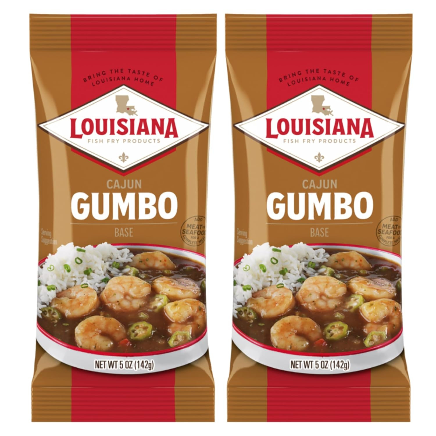 Gumbo Base 5 oz. (Pack of 2) – Authentic Cajun Flavor in a Delicious Gumbo Base