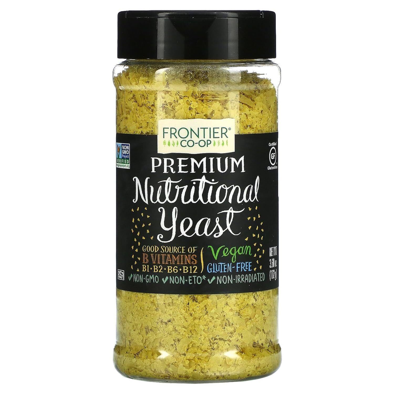 Frontier Nat Prod Co-Op Yeast Premium Nutritional 1 Each 3.60 Oz