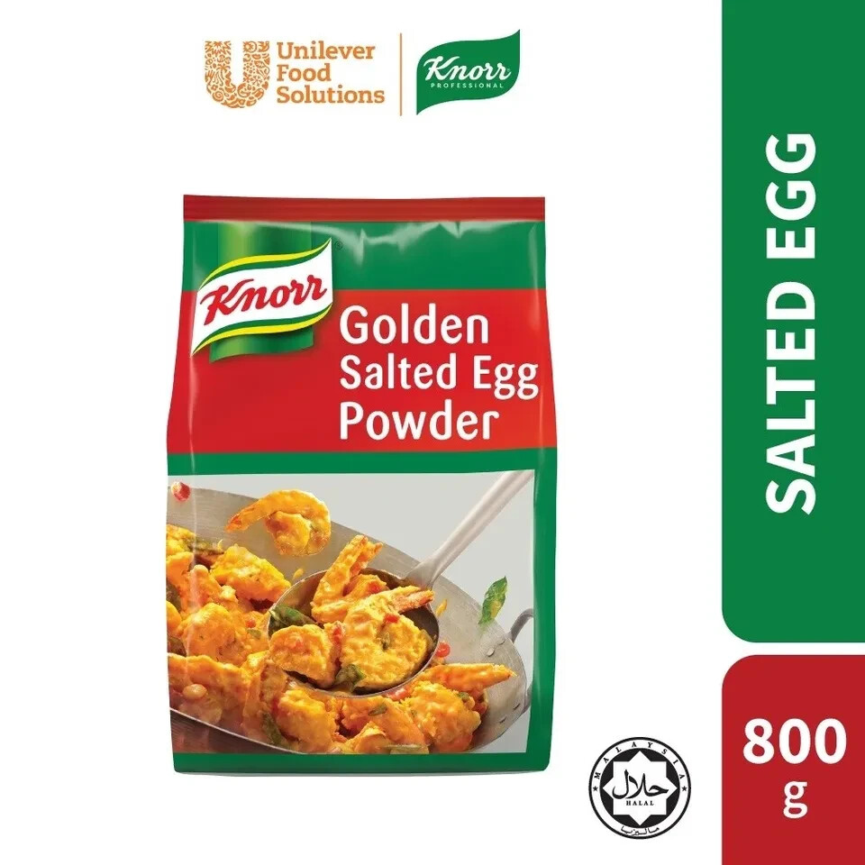 (800G) Made From Real Eggs Knorr Golden Salted Egg Powder Original New 1 Pack
