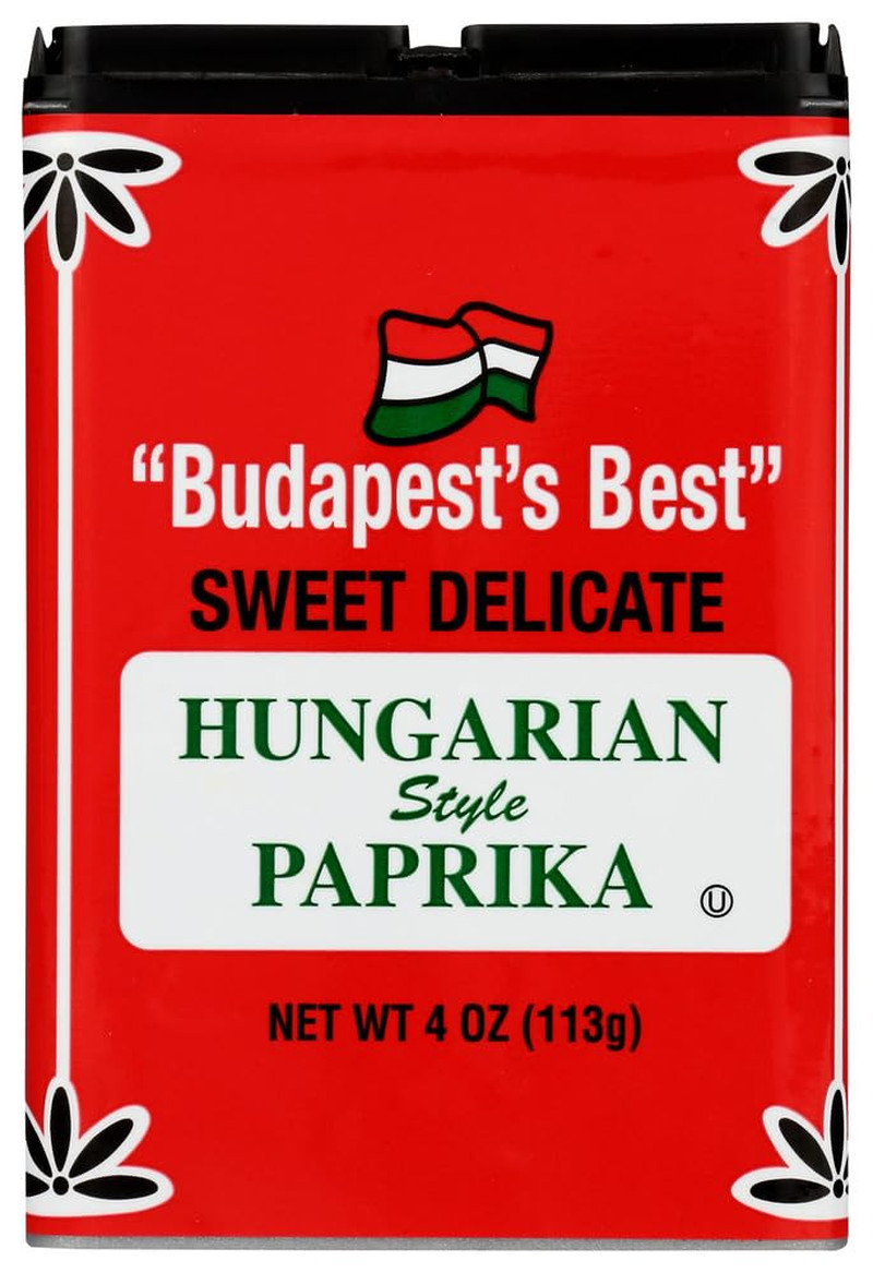 Budapests Best Paprika 4 Oz Sweet Delicate Hungarian Style
