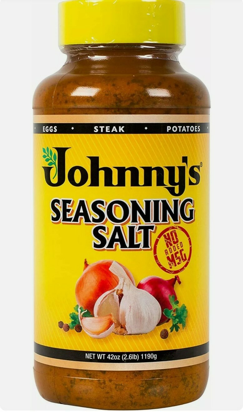 JOHNNY’S SEASONING SALT, NO MSG, 42 OUNCE
