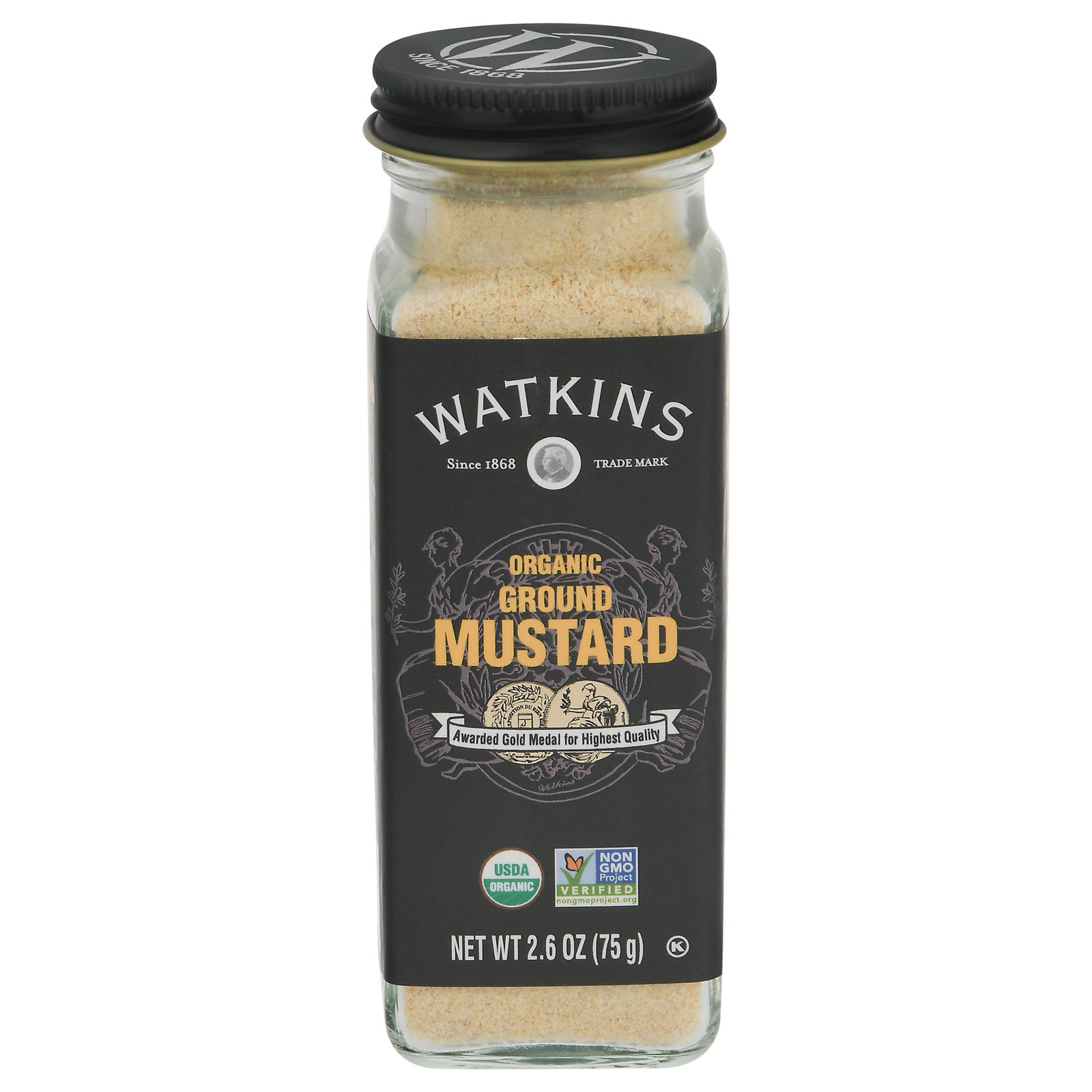 Watkins Mustard Yellow Ground Organic 2.6 Oz (Pack Of 2)
