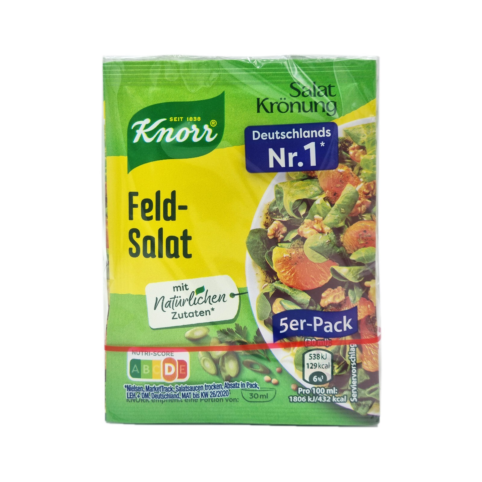 8x 5 pcs Knorr Salat Krönung Feldsalat 🍴 lamb’s lettuce salad seasoning