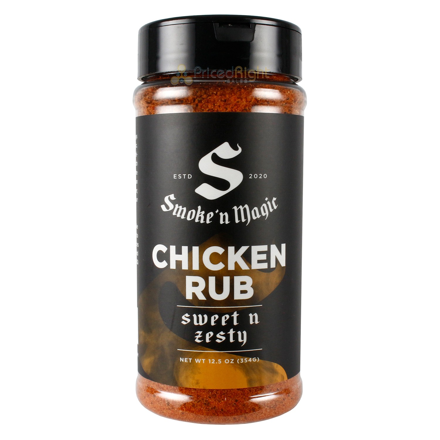 Smoke ‘N Magic Sweet ‘n Zesty Chicken Rub Seasoning Chicken Beef 12.5 Ounce