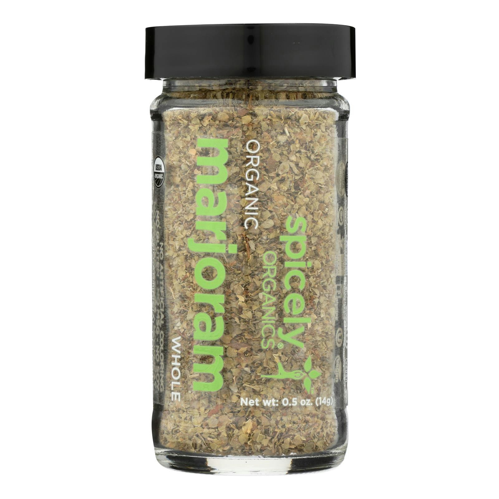 Spicely Organics Organic Marjoram Whole