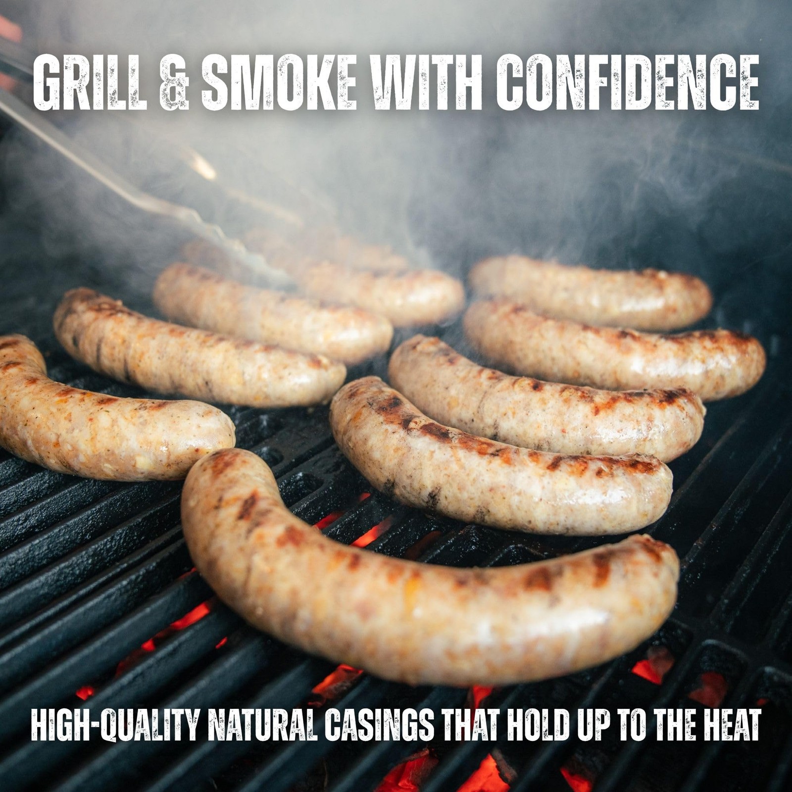 Natural Hog Casings 3235mm Edible Sausage for 30lb Meat Bratwurst Italian