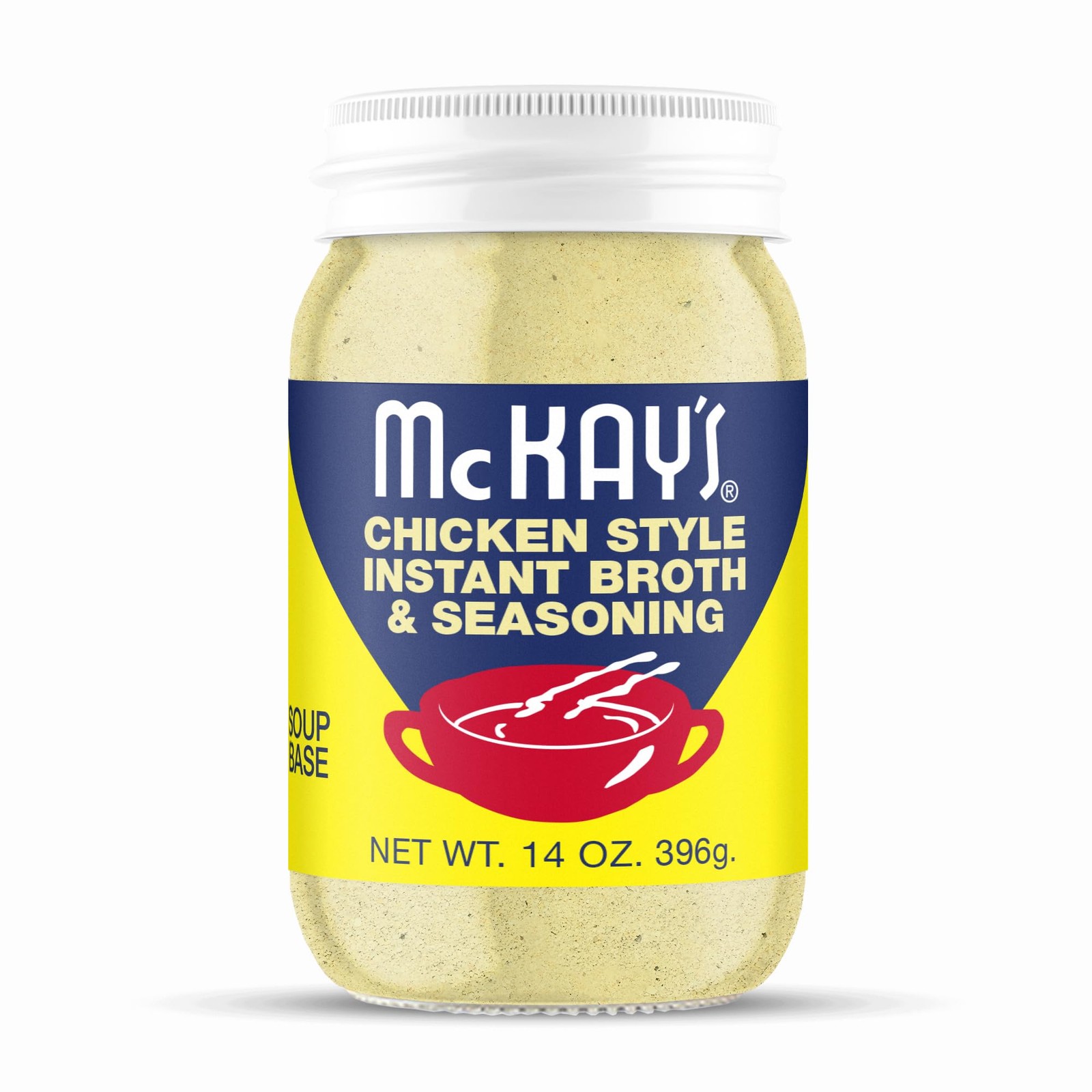 McKay’s Chicken Flavored Soup Seasoning, Gluten Free, Vegetarian Instant Brot…