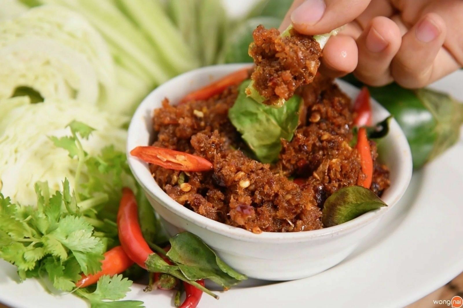 3 x NAM-PRIK-PLA-DOOK-FOO Chili Catfish Flavored Crushed Seasoning Thai Food 22g