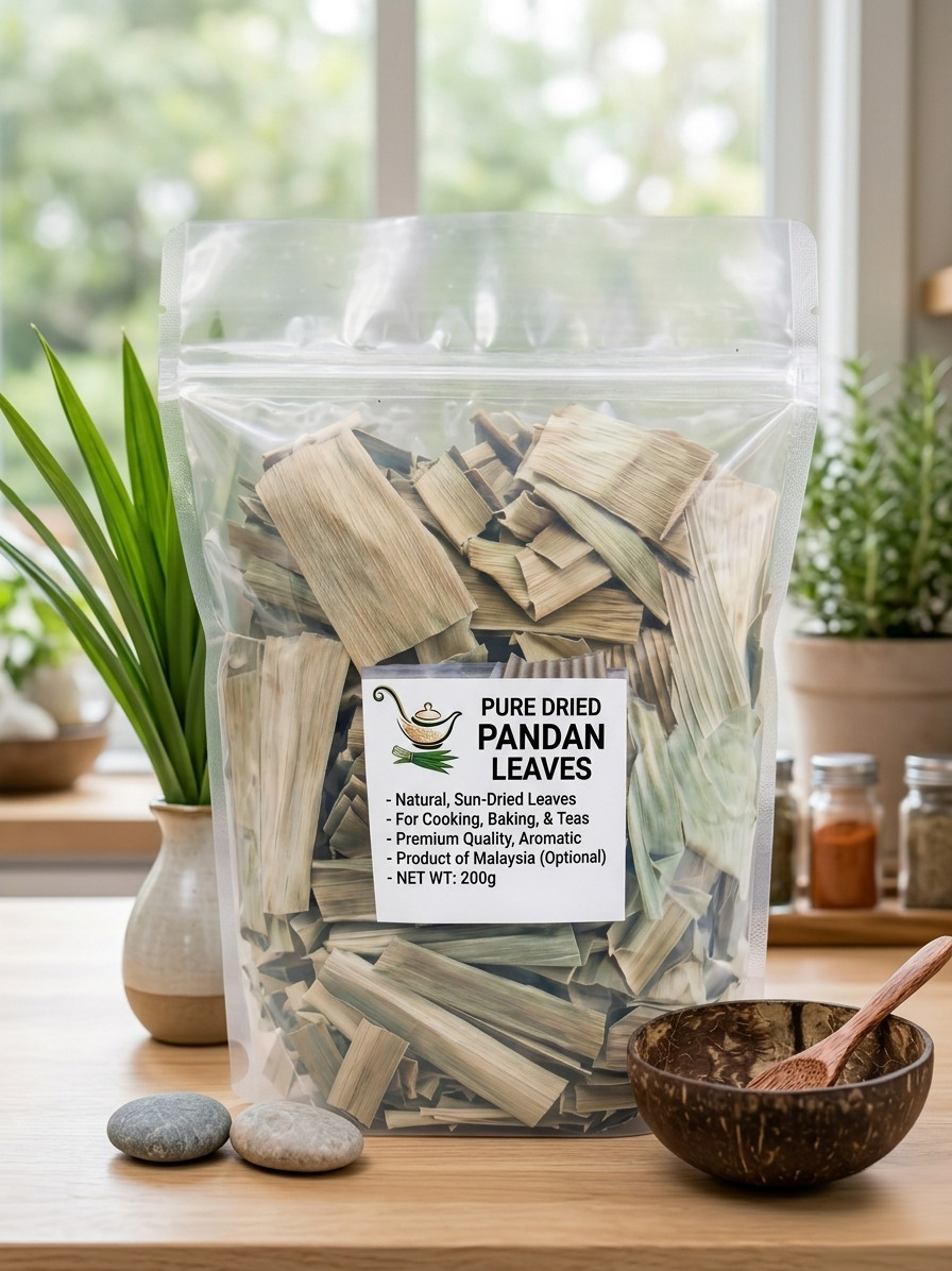 Pandan Wangi Kering 500g Dried Pandan Leaves for Baking Dessert Aroma Ritual
