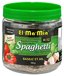 6 x El Ma Mia Garlic & Basil Sauce Seasoning 110 g. / 3.9 oz.