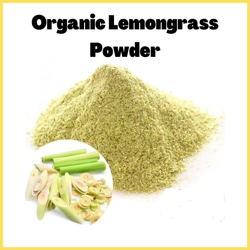 100g Lemon Grass powder Dried leaves organic natural quality herbs & spices