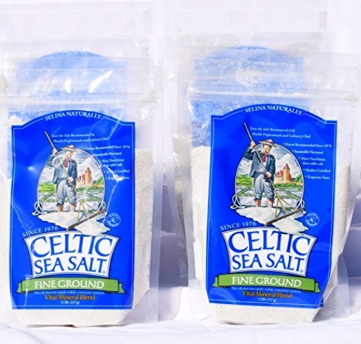Fine Ground Sea Salt, Pack of 6