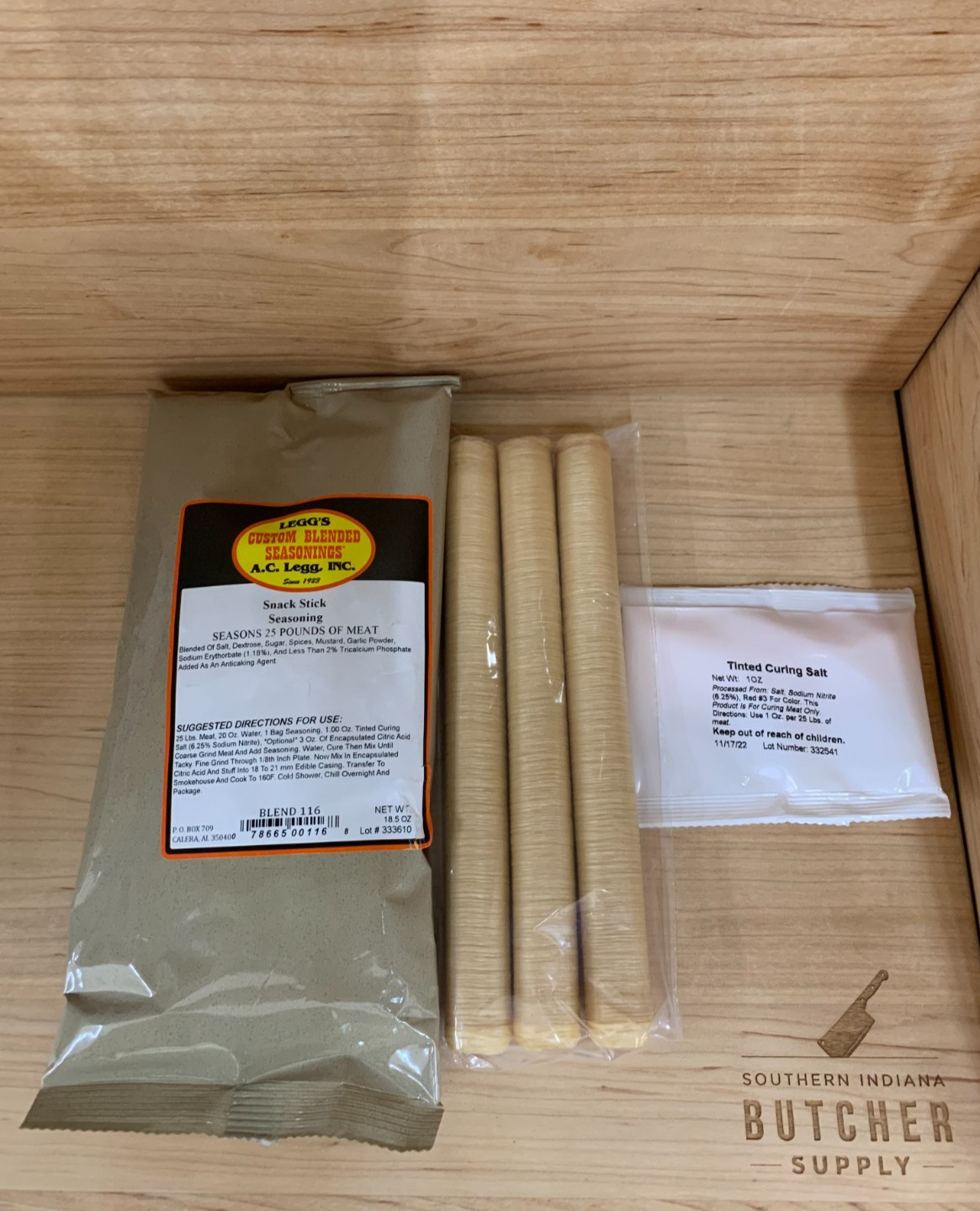 25 Pound Snack Stick Kit