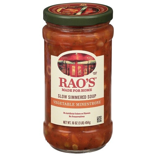 Rao’s Slow Simmered Soup Vegetable Minestrone