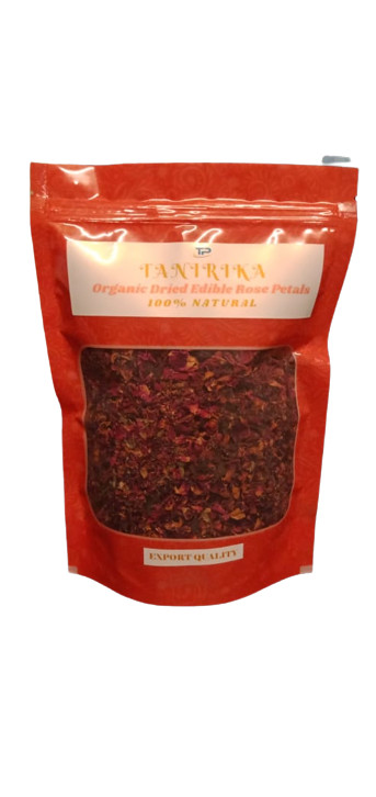 Tanirika Organic Dried Edible Rose Petals 100gm // gulab // tea