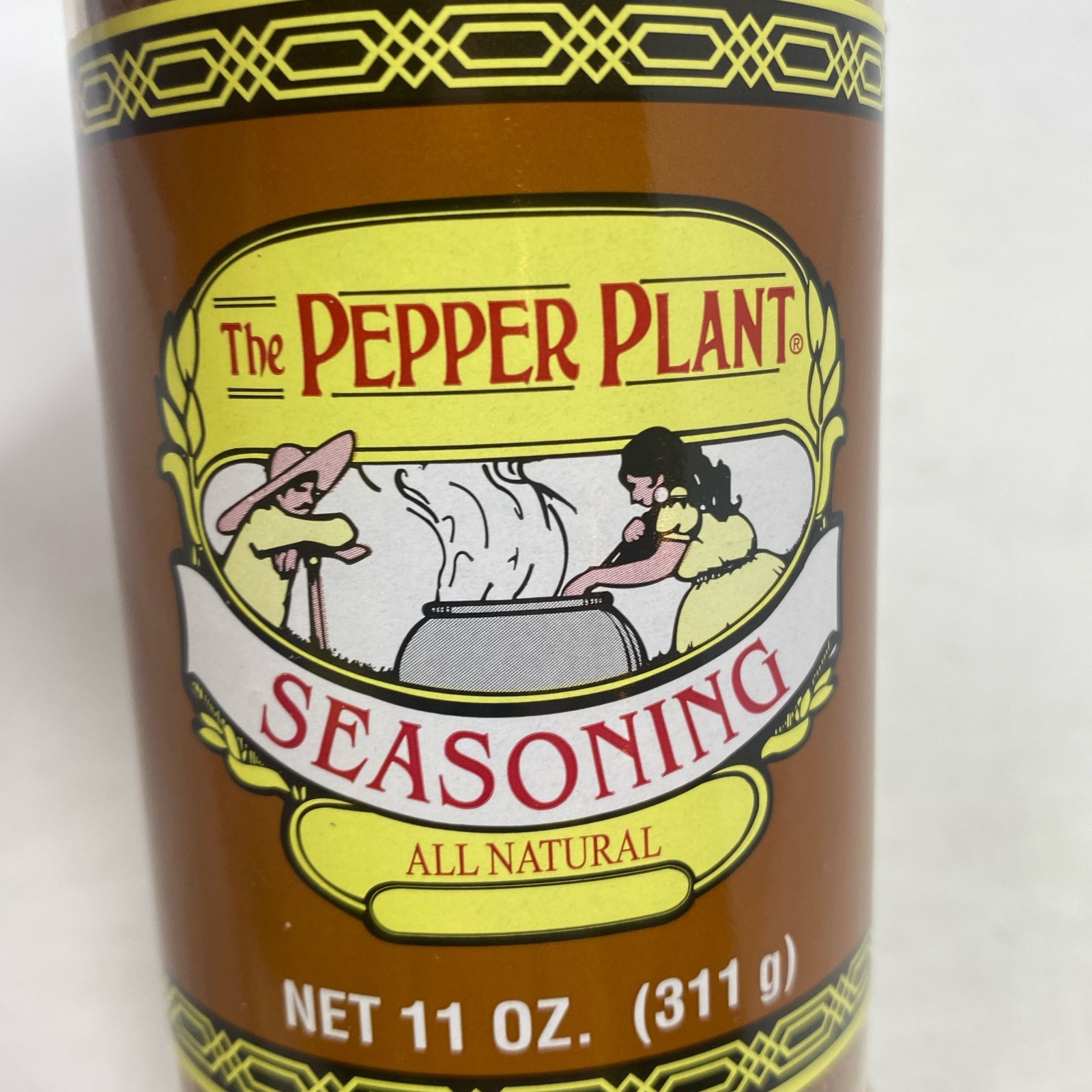 The Pepper Plant All Natural Seasoning 11oz, Brown Label Shaker