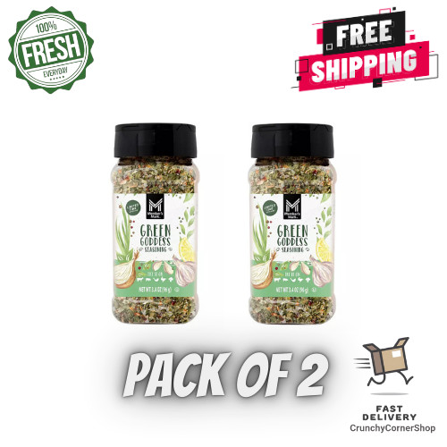 2 Pack Member’s Mark Green Goddess Seasoning, 3.4 oz. – FREE SHIPPING