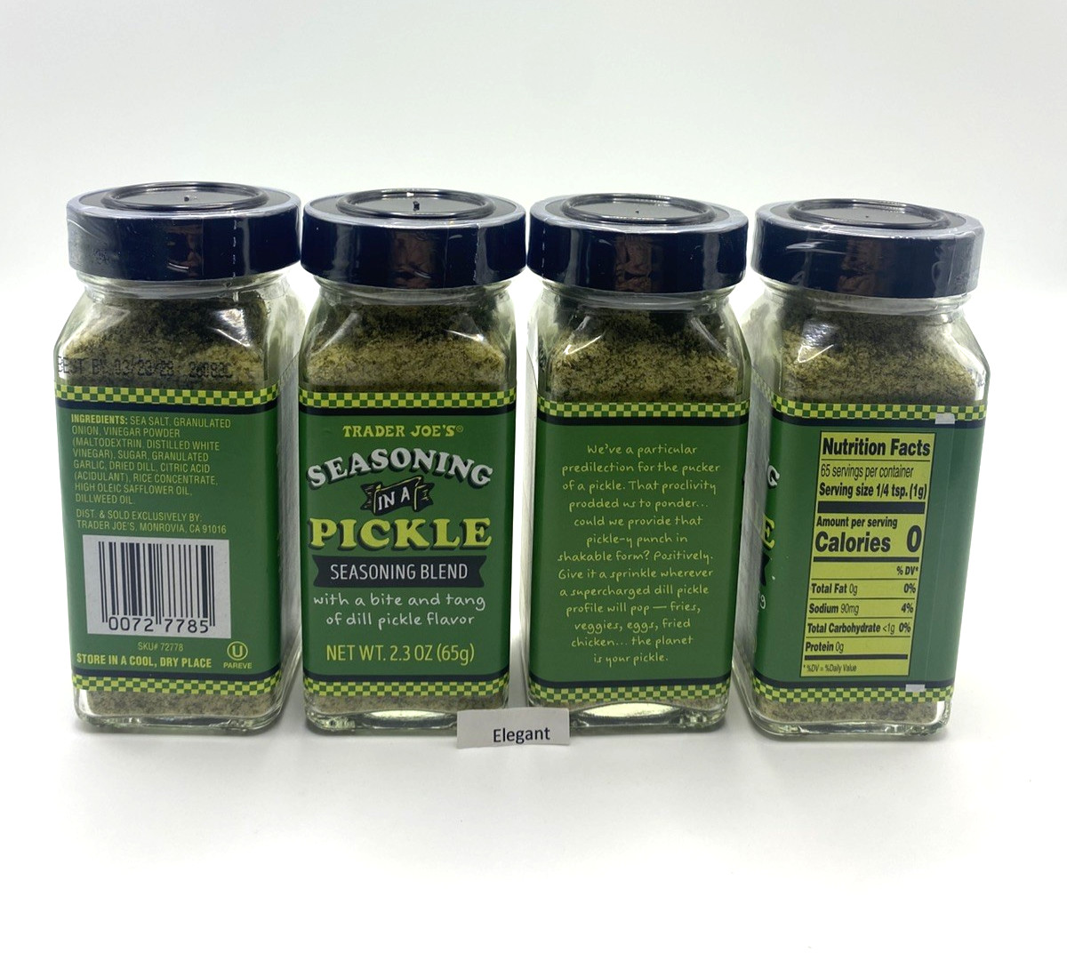 4 Packs Trader Joe’s Everything but The Leftovers Seasoning Blend 2.6 oz Each
