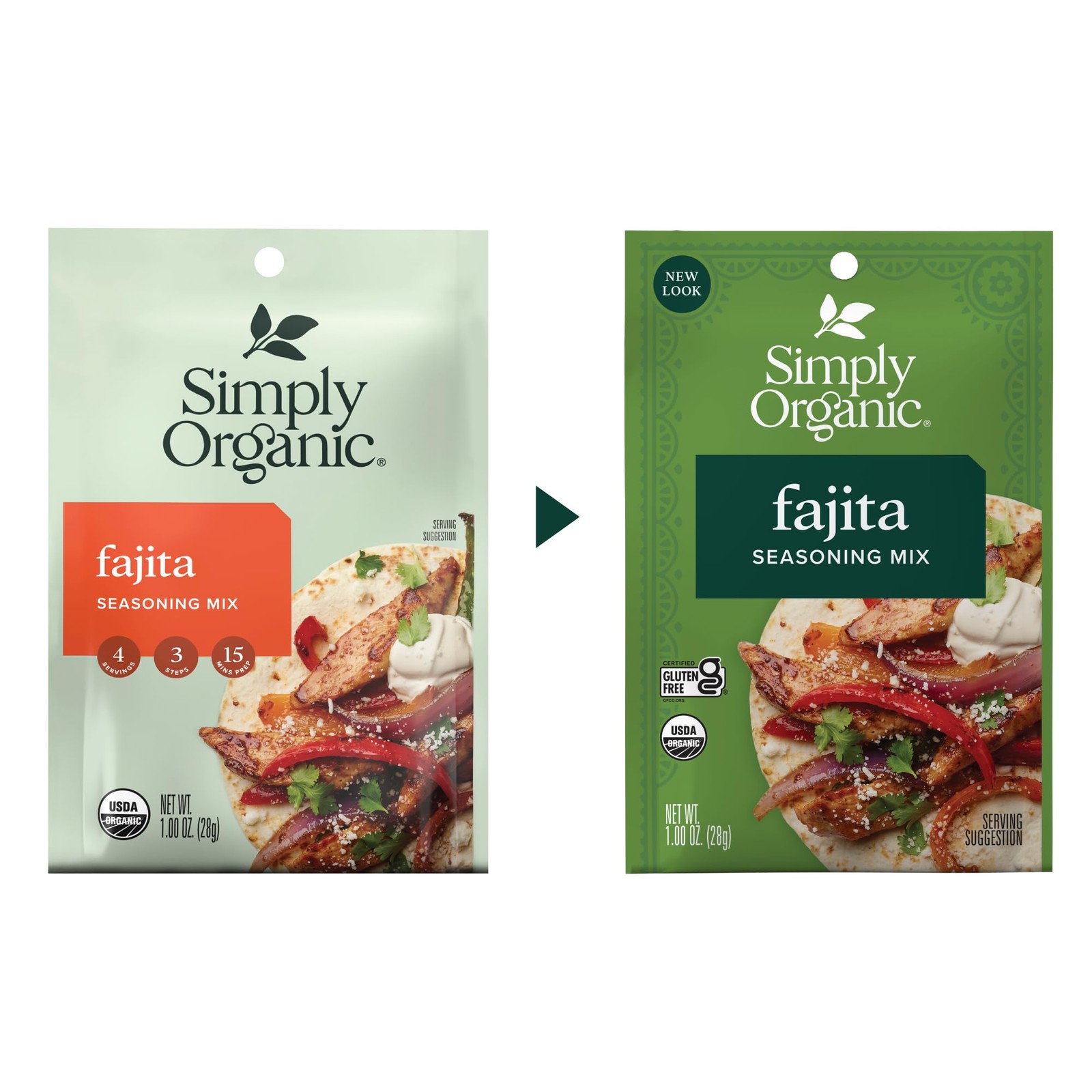 Organic Fajita Seasoning Mix 1 Ounce Premium Tex Mex Flavor For Tacos And Grill