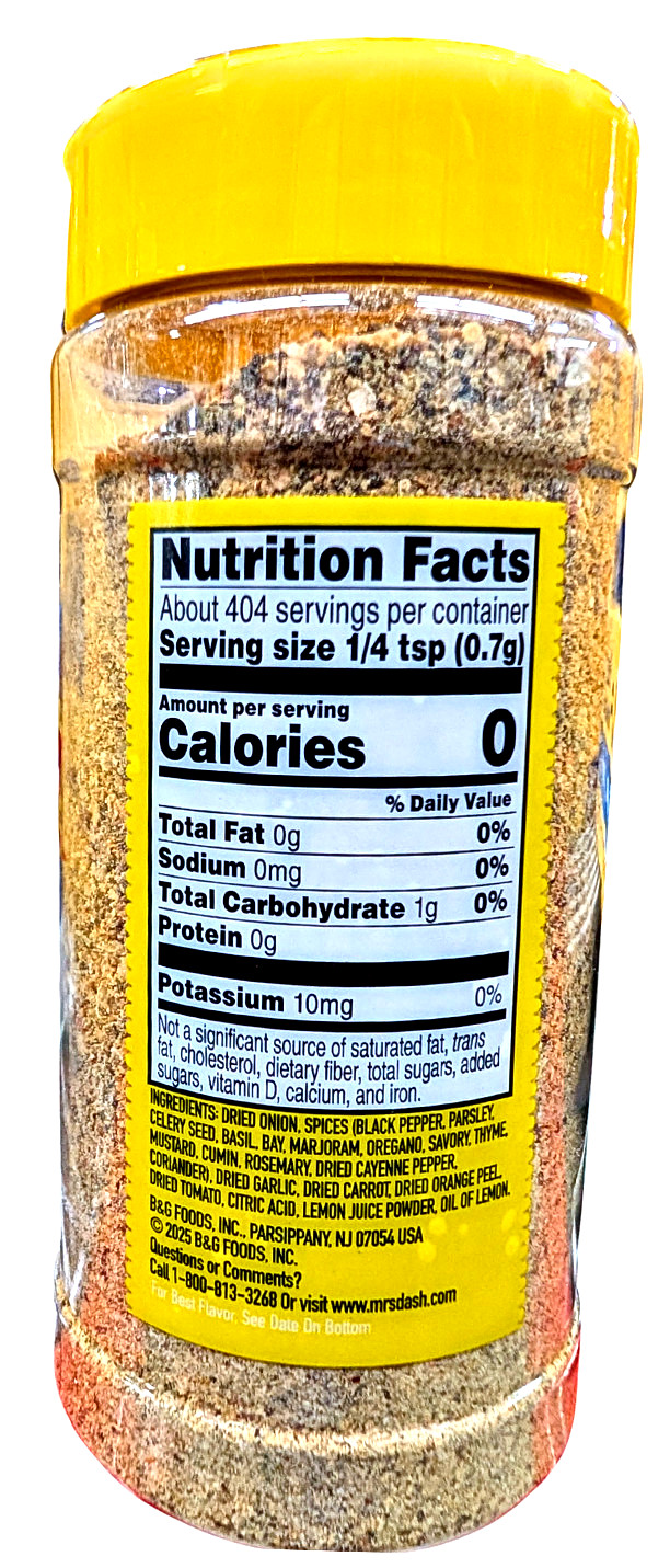 Mrs. Dash Original Seasoning 10 Oz EXP 04/2027