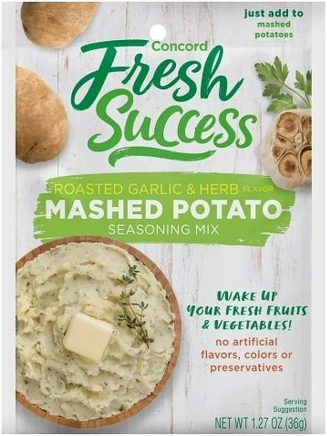 Concord Potato Seasonings-2 Roasted,OR 2 BaconChive,OR 2Topping,OR 2 Mashed