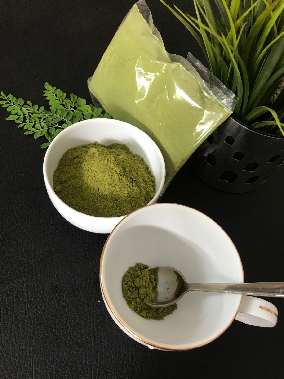 Moringa Leaf powder 100% Pure Natural Oleifera Organic Non GMO – Lower Blood Pre