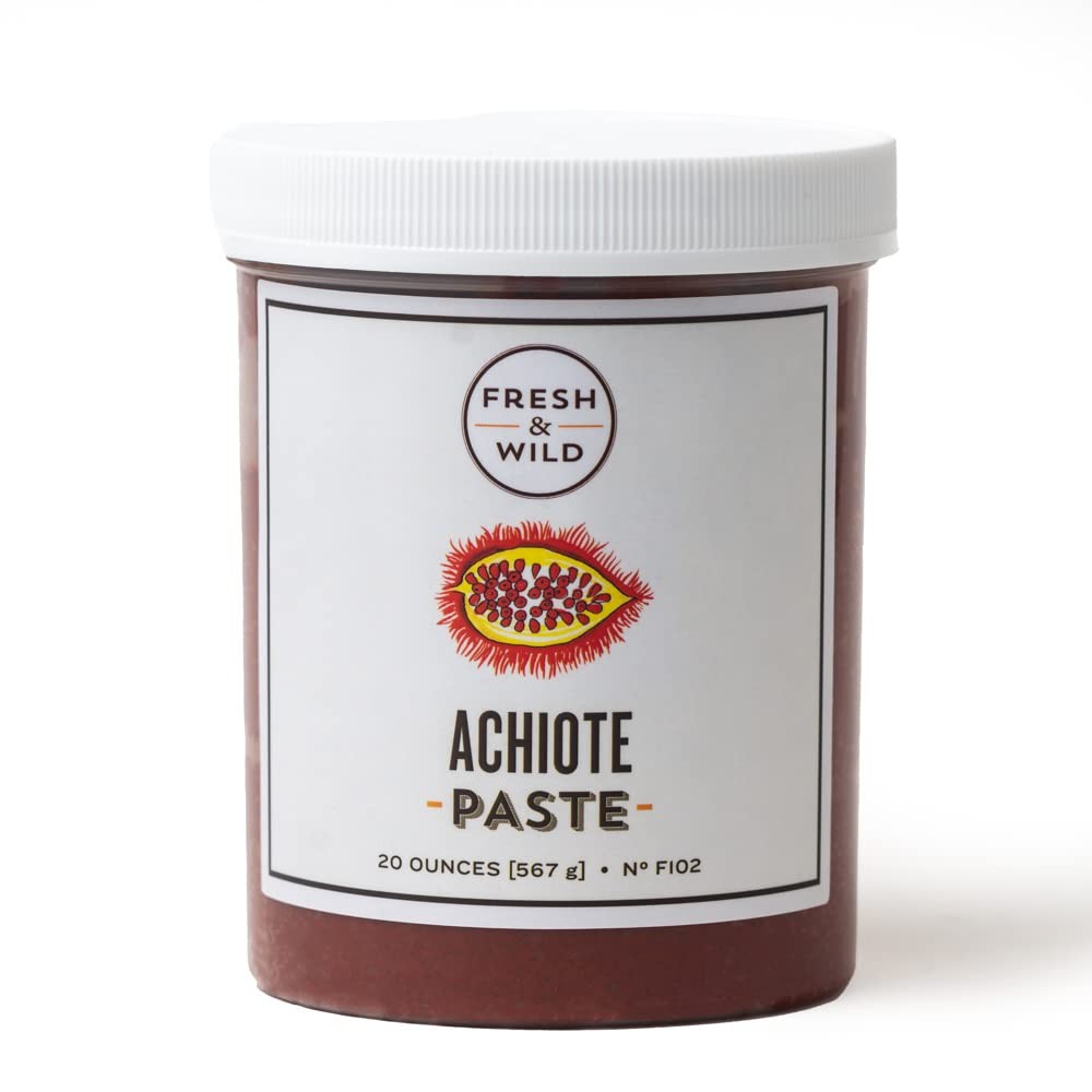 | Premium Achiote Paste | Vegan, Gluten-Free | For Cooking with Chicken, Pork…