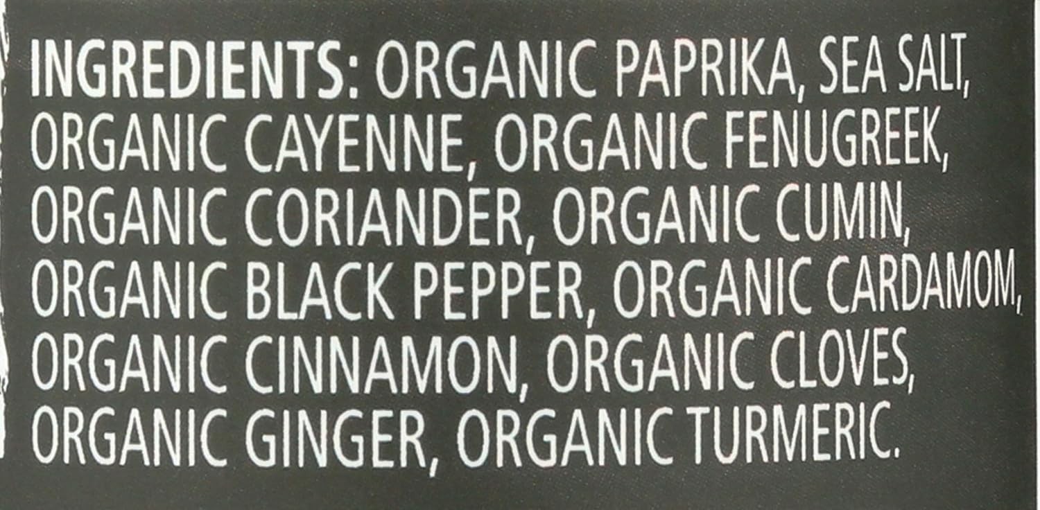 Organic Seasoning, Berbere, 2.3 Ounce