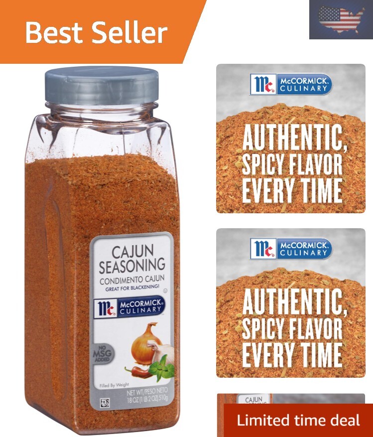 Cajun Seasoning, 8 oz – One 8 Ounce Container of Cajun Seasoning Mix, Made to…