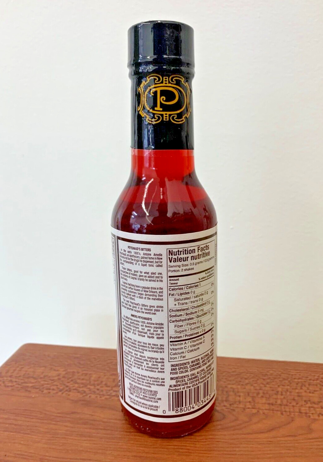 Peychaud’s Aromatic Cocktail Bitters! 5oz 148mL Glass Bottle Peychauds Sazerac