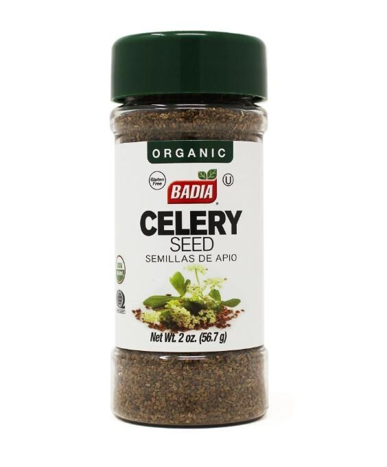 Badia® Organic Celery Seed 2 Oz (56.7 G) /Whole/Semillas/de/Apio/Organico/Kosher