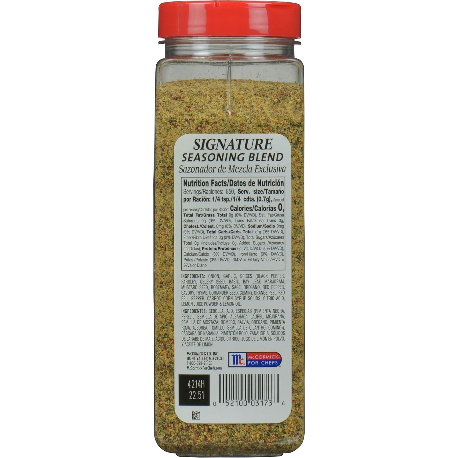 Perfect Pinch Signature Seasoning, 21 oz Pack of 6 – Six 21 Ounce Containers …