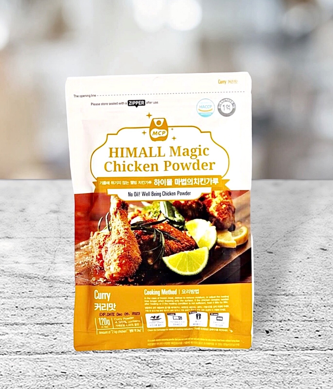 Himall Korean Mild Magic Fried Chicken Powder Seasoning 120g – Curry