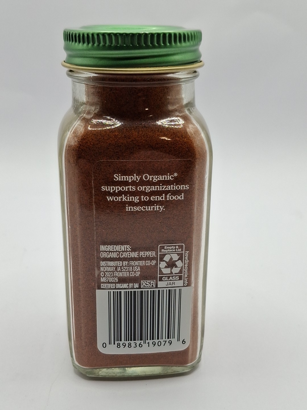 Simply Organic Cayenne Pepper 2.5 oz Each – Best By 9/2027